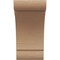 Ekena Millwork 7"W x 7"D x 14"H Wide Olympic Rough Cedar Woodgrain TimberThane Corbel, Primed Tan CORUR07X07X14OLYRCPR - alternate 6
